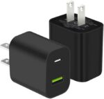 Wall Charger Black  USB to C ( No Box )